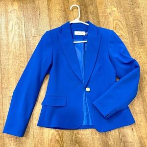 Calvin Klein women’s blue blazer size 6P